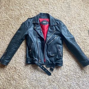 Straight To Hell - Defector - Vegan Leather Moto Jacket